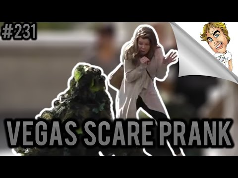 SCARE PRANK ( Las Vegas Bushman ) -RRyanlewis-