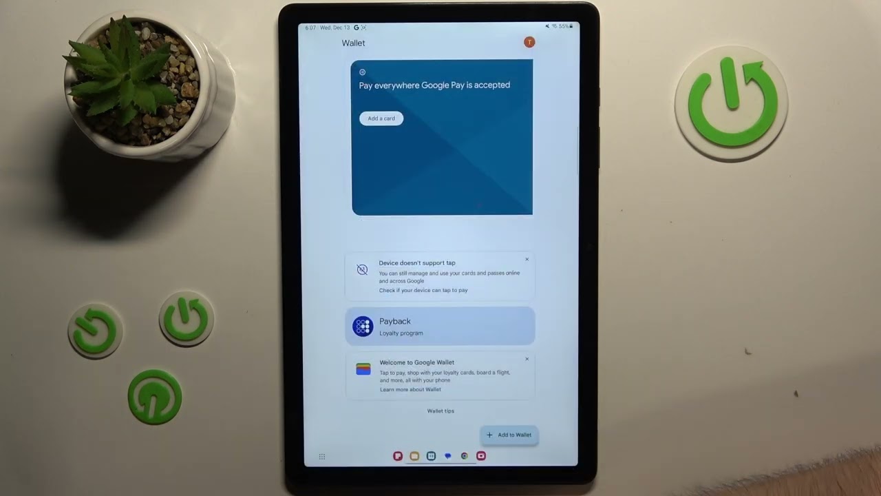 How to Set Up and Use Google Wallet on Your Samsung Galaxy Tab A9+