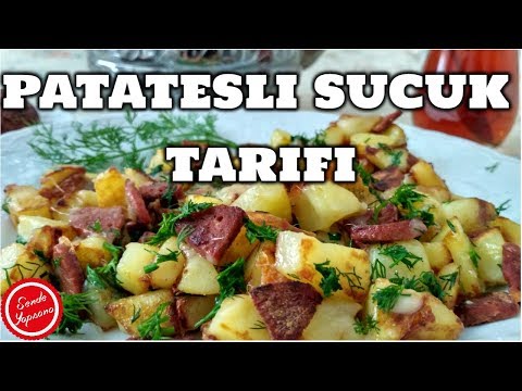 Kahvaltılık Patatesli Sucuk Tarifi