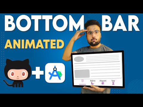 Animated Bottom Navigation Bar - Android App Development Tutorial