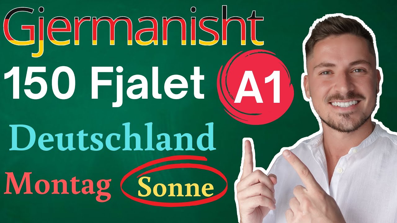 150 fjalet me te rendesishme qe perdorni cdo dite ne gjermanisht | Audio perkthim shqip