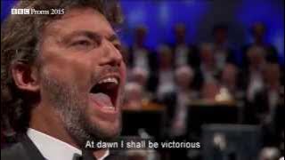 Puccini: Nessun Dorma from 'Turandot' - BBC Proms