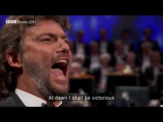 Puccini - Turandot : Nessun dorma : J.Kaufmann / Ch et Orch Académie Ste Cécile / A.Pappano