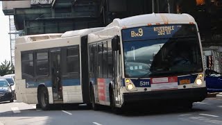 NYCT Bus: 2012 Novabus LFSA #5311 on the Bx9 at Broadway and 225th Street