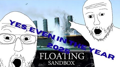 Floating Sandbox-sinking of the RMS Lusitania #floatingsandbox