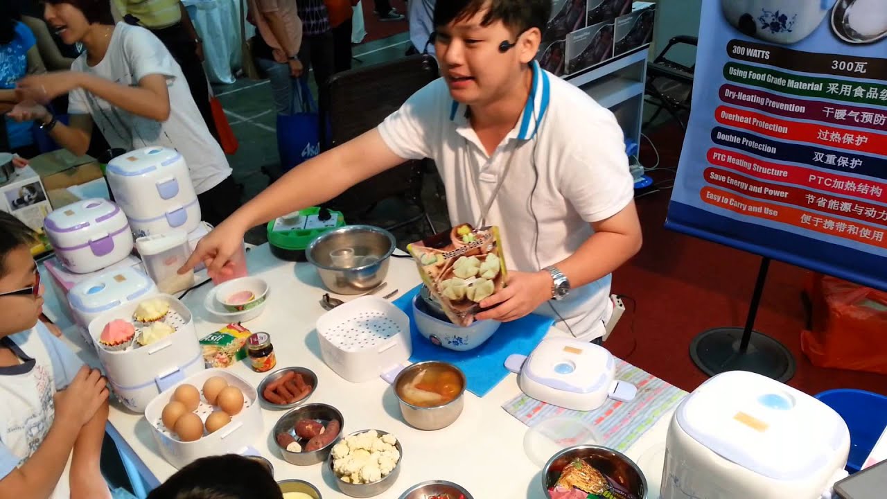 Kessler Portable Mini Electric Food Steamer Cooker Lunch Box YouTube