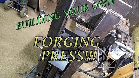 BUILD YOUR OWN FORGING PRESS! What Did I Learn?