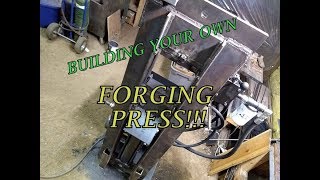 BUILD YOUR OWN FORGING PRESS! What Did I Learn?