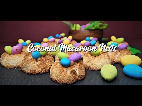 Coconut Macaroon Nests Recipe | South African Recipes | Step By Step Recipes | EatMee Recipes