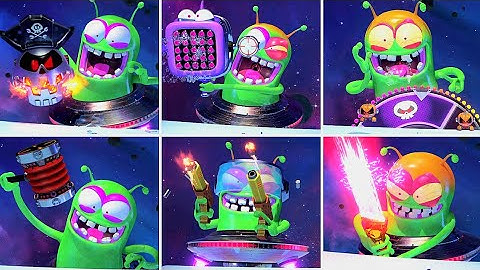 ASTRO BOT - All Space Bully Nebulax Power-Up Attacks (4k)