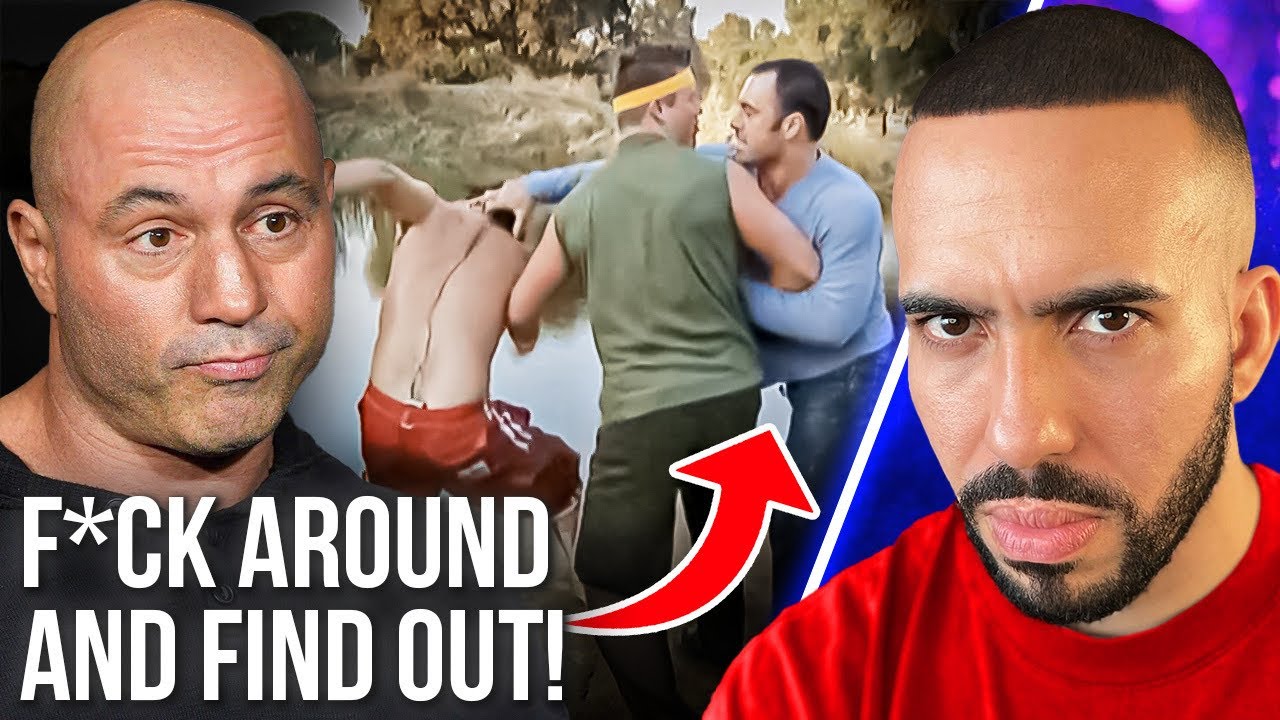 Joe Rogan Manhandles a Reality Star (satisfying)