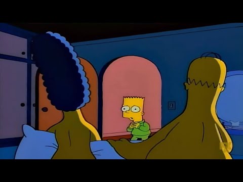 Bart catches his parents having sex | The Simpsons