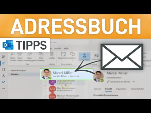 ? Outlook-Kontakte organisieren (Top 5 Tipps)