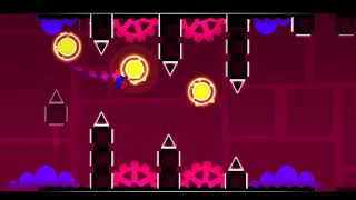 geometry dash - clutterfunk 100% 3/3 coins