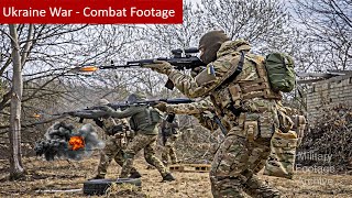 Intense Close Combat . Ukraine - Russia War Footage