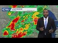 Another round of showers and storms for the Gulf Coast Sunday evening