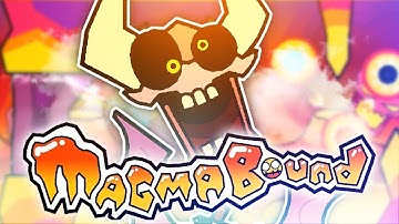 (Insane Demon)”Magma Bound” 100% by ScorchVx | Geometry Dash Mobile
