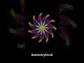 Spinning Geometry  #shorts #trending #pythonturtle #coding