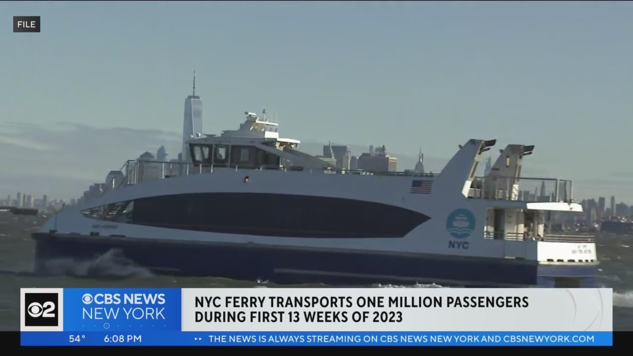NYC Ferry transports 1M passengers during first 13 weeks of 2023