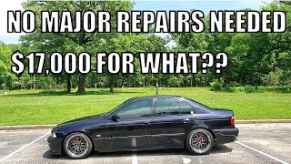 A BMW Dealer Tried Selling Me $17,000 Worth Of Basic Repair Work So I Took My 400K Mile M5 To CarMax
