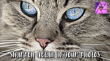 Sharpen detail using the High Pass Filter - Affinity photo iPad tutorial