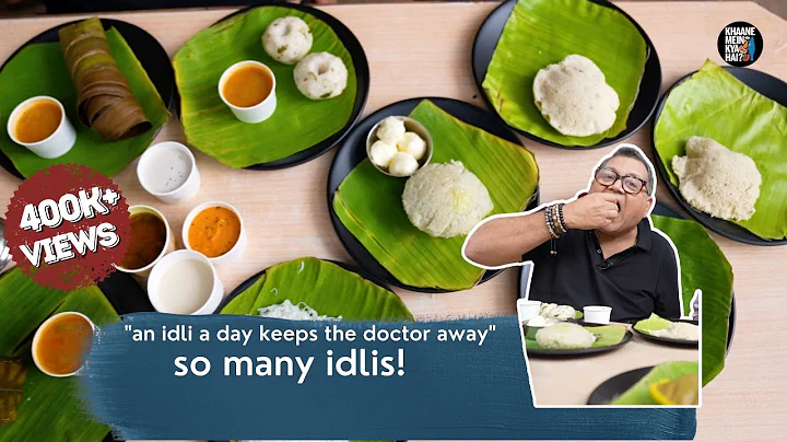 BIGGEST VARIETY OF IDLIS | SOUTH INDIAN FOOD | KUNAL VIJAYAKAR