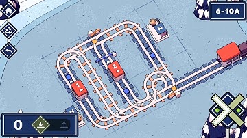 Tricky Train Maze - Train Pass Through Safely - Android Gameplay #1626