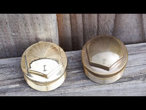 How to Age Shiny Brass Instantly! / Cottage House Flip Episode 5 
