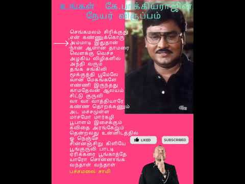 KBhagyaraj all time  favorite  Melodies songs  collection