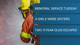 Funeral set for four sisters killed in North Carolina house fire