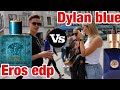 Versace Eros edp vs Versace Dylan Blue | fragrance test