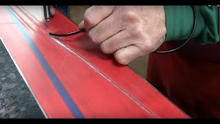 SVST Metal Grip Clear 3mm x 30cmSun Valley Ski Tools Core Shot Base Repair 