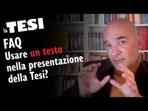 FAQ Posso leggere