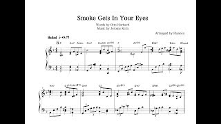 Video voorbeeld van "「Smoke Gets In Your Eyes」 Piano Solo / 「煙が目にしみる」ソロピアノ"