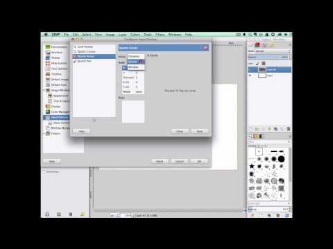 Wacom tablet pressure not working on GIMP - Mac OS X