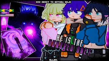 ♾️👁️ZZZ React Gojo Satoru | Gacha React | Jujutsu Kaisen | 🇧🇷/🇺🇸