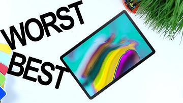 Galaxy Tab S5e Good and Bad - TOP 3 Best and TOP 3 Worst