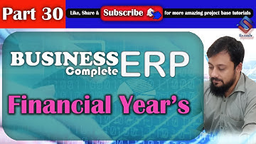 ERP Part 30 Financial Years in ASP NET MVC