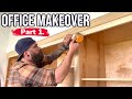 Build Cabinets the Easy Way || Before and After Office Makeover