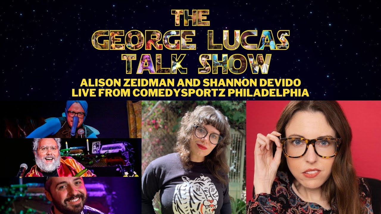 The George Lucas Talk Show LIVE In Philadelphia With Shannon DeVido The george lucas talk show live in philadelphia with shannon devido