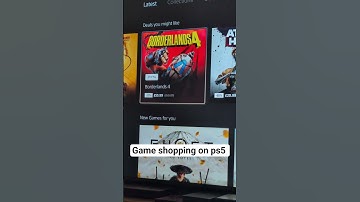 game shopping on ps5. #gamingvideo