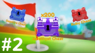 Spending 1,000,000 Coins on Chests in Super Golf (Part 2)