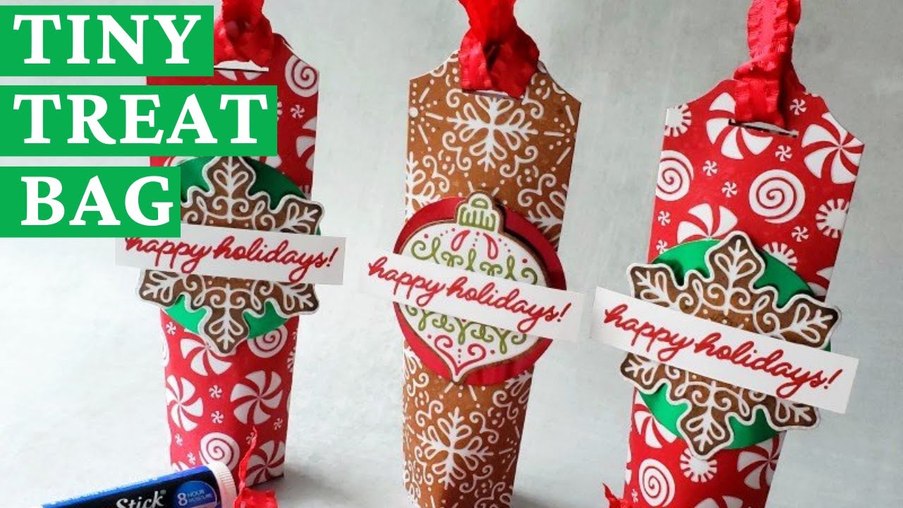 Easy, Cheap Neighbor Gift Idea (with 5 Inch Christmas Treat Bag