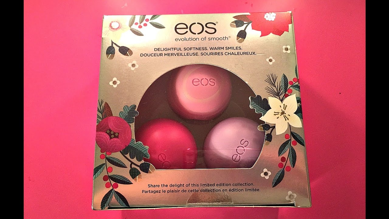 *NEW* Eos Holiday 3 Pack Review! YouTube