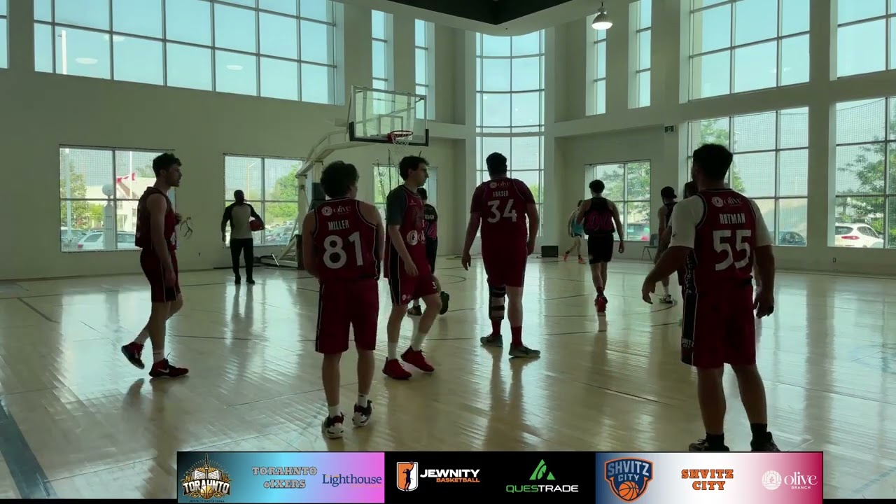 "Lighthouse Credit Union" Torahnto 6ixers vs "Olive Branch" Shvitz City | Jewnity Basketball D2 |