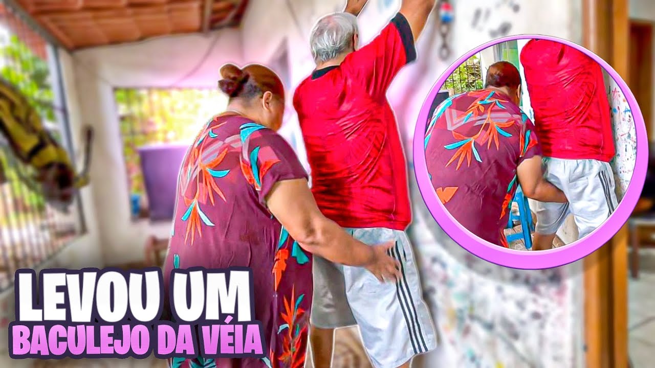 DONA ZAZA DEU UM BACULEJO NO VOVÔ | IZALICK
