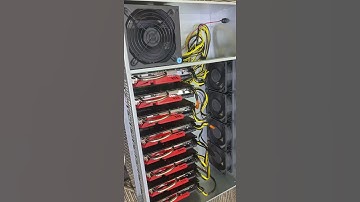 ETH miner , 1660S GPU x 8pcs= 248M, mute power supply and mute fans, best machine to mining at home.