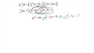 Example: The Conjugate Zeros Theorem