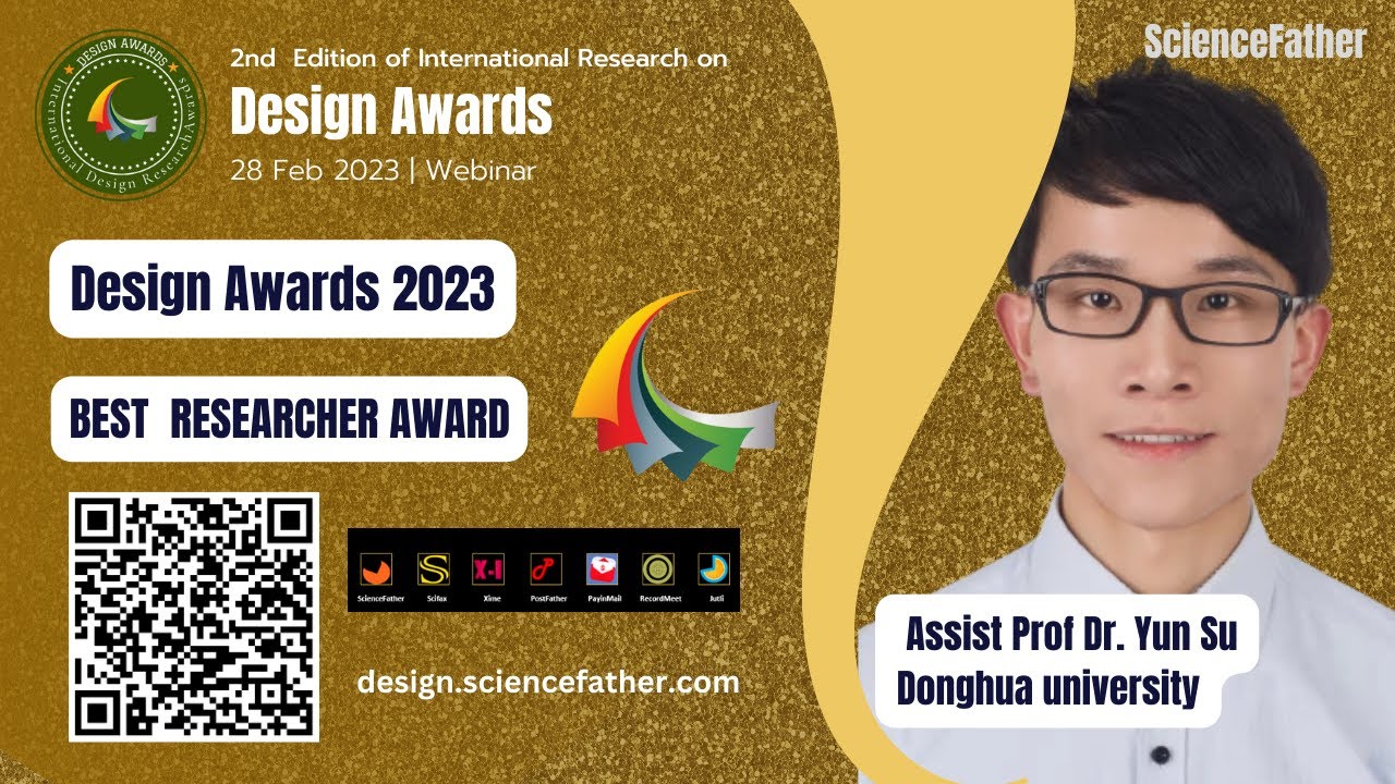 Assoc Prof Dr. Yun su | Donghua university || Best Researcher Award | China