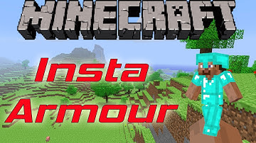 ModCraft - [MINECRAFT] Insta-Armour Mod Review 1.3.2